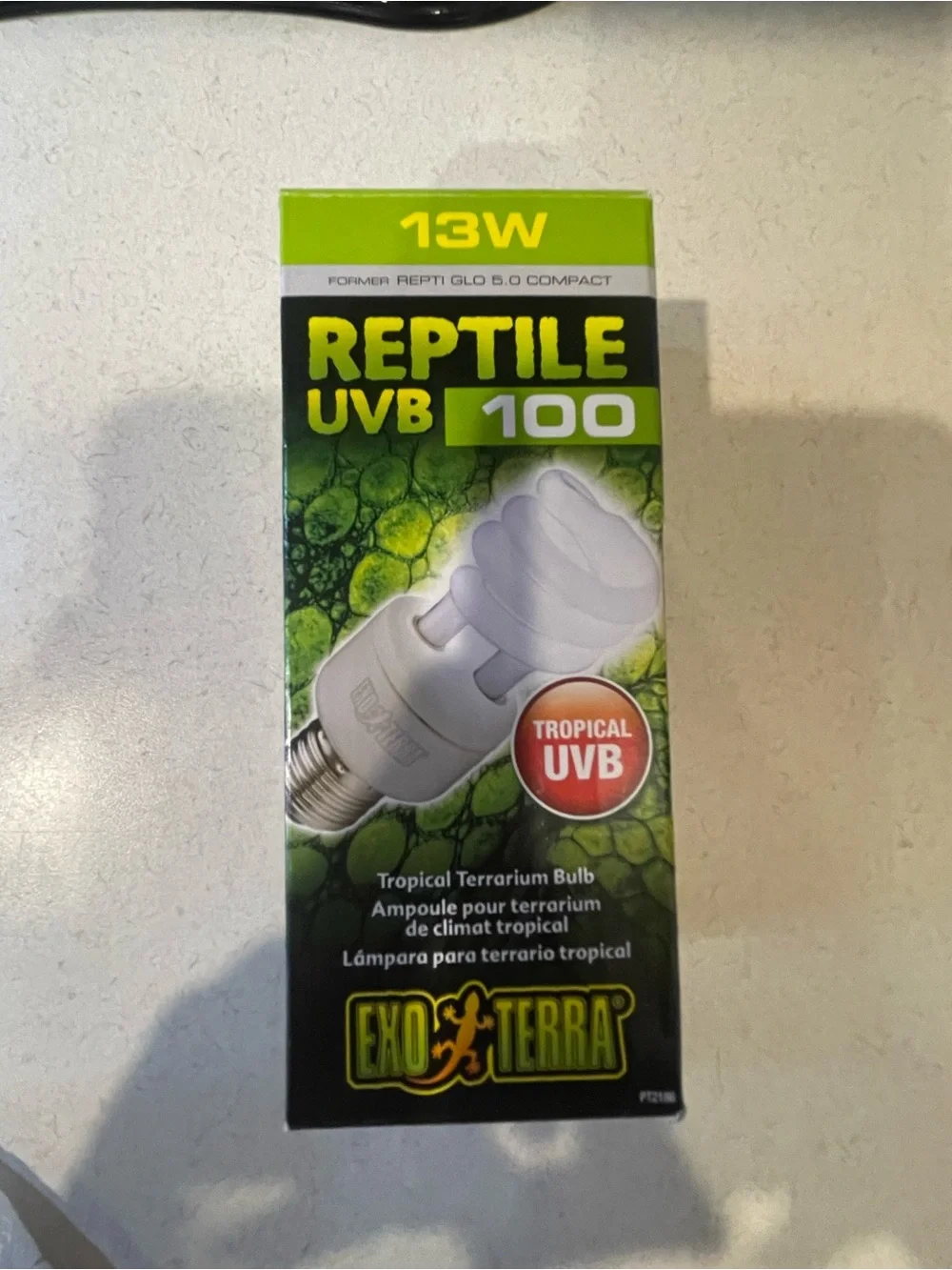 Zoo Med Dual Dome Reptile Heat Lamp Fixture & Two Different Bulbs